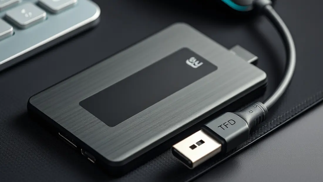 SSD externe portable 1 To : illustration 1